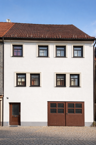 Außenansicht des Einfamilienhauses